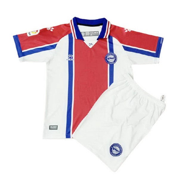 Camiseta Deportivo Alavés 2ª Kit Niños 2020 2021 Rojo